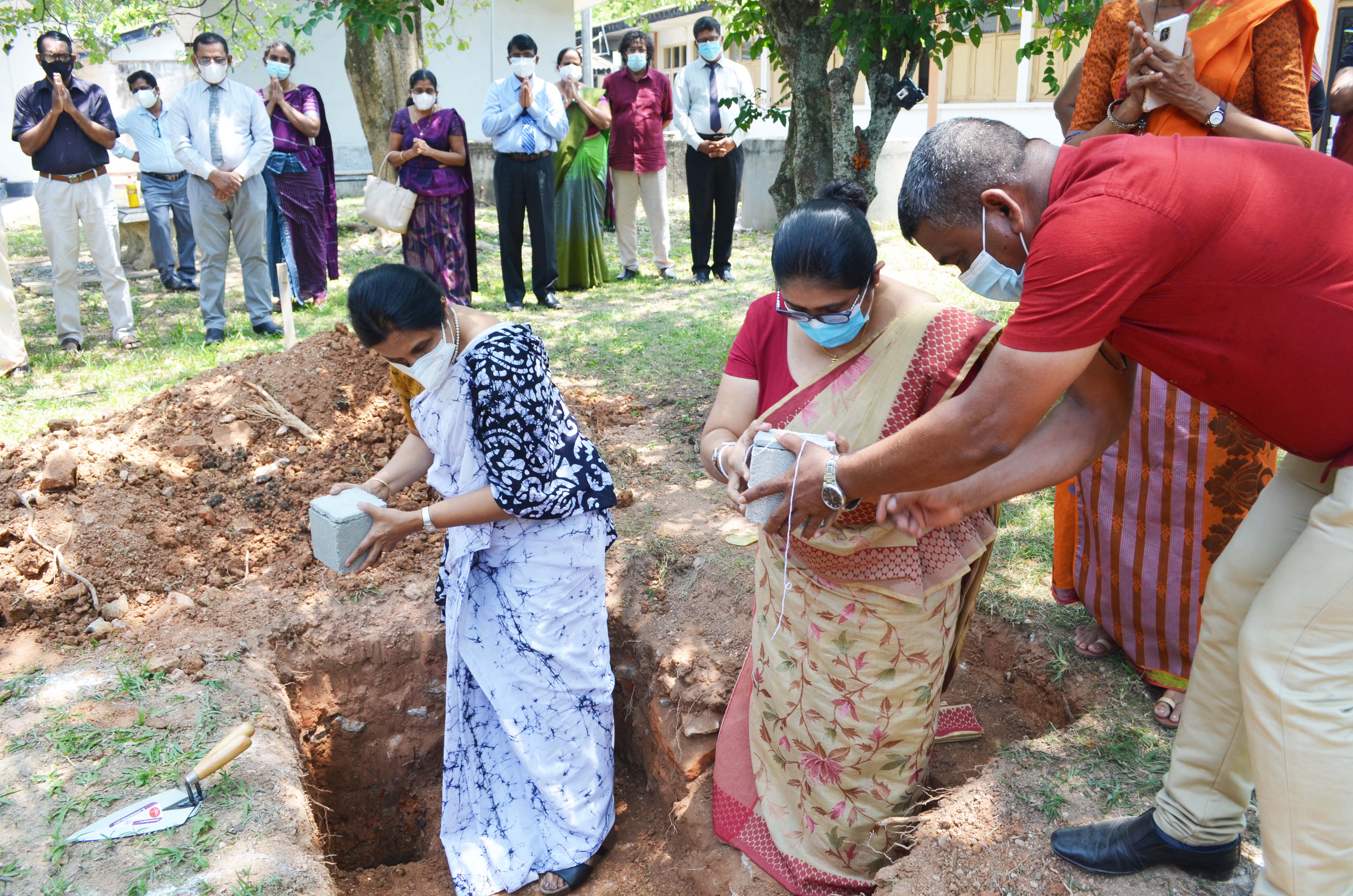 Foundation Stone Laying Ceremony for the new building – Institute of Indigenous Medicine, University of Colombo