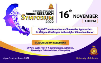 The Annual Research Symposium (ARS) of the University of Colombo